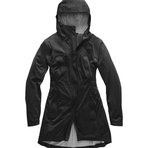 The North Face Women's Allproof Stretch Rain Parka ,Black, Large - NEW - Picture 1 of 1